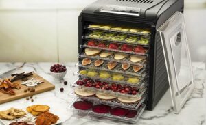 Many of the newer models have a dehydrating setting that you can use
