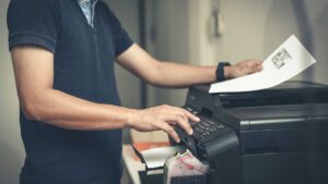 Canon printers are commonly used in home and office settings.
