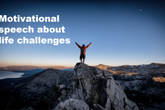 Motivational speech about life challenges