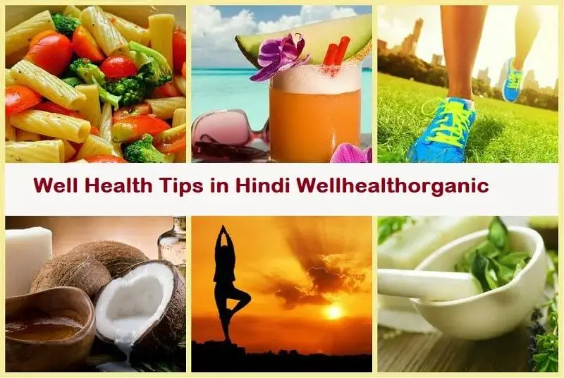 Well Health Tips in Hindi Wellhealthorganic